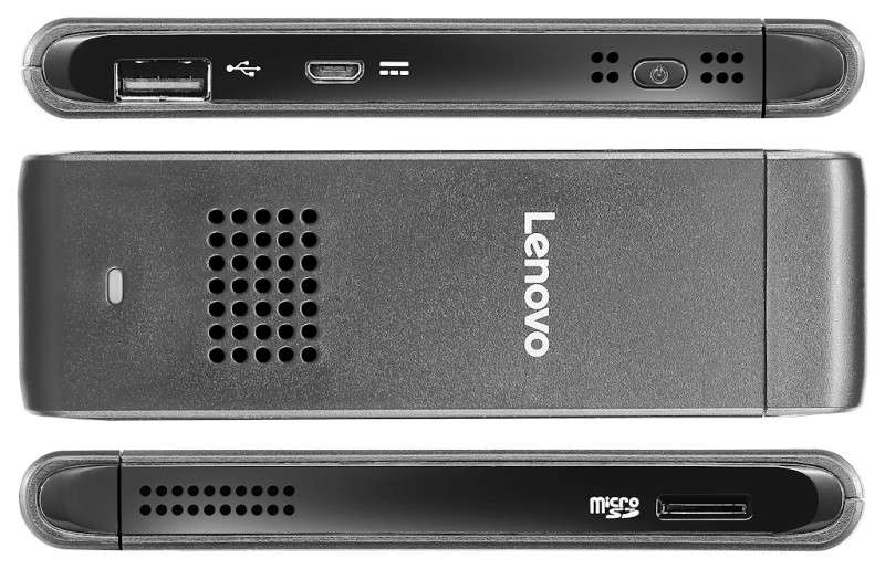 USB-Stick-PC von Lenovo mit Windows 8 oder 10