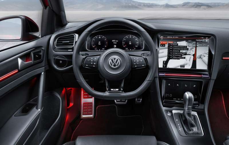 VW Gesten-Golf R Touch und vernetzter e-Golf