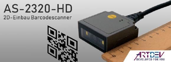 ARTDEV AS-2320-HD - 2D-Einbau Barcodescanner
