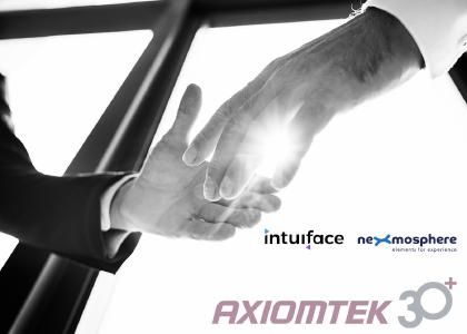 Axiomtek gibt neue Kooperation mit Nexmosphere und Intuiface bekannt